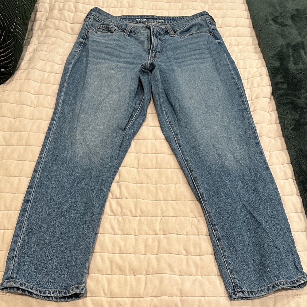 Old Navy OG Straight High Rise Ankle Lenghth Jeans